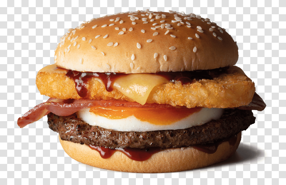 Mcdonalds Big Brekkie Burger, Food Transparent Png