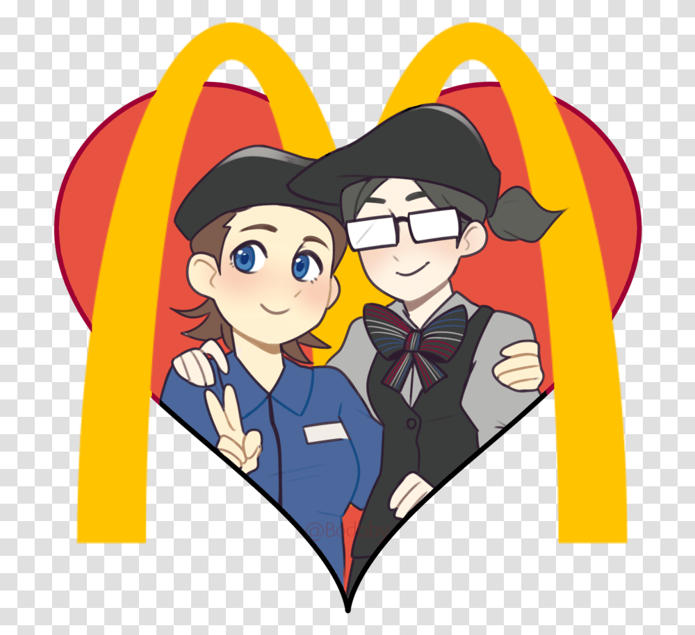 Mcdonalds Crew Clip Art, Person, Comics, Book Transparent Png