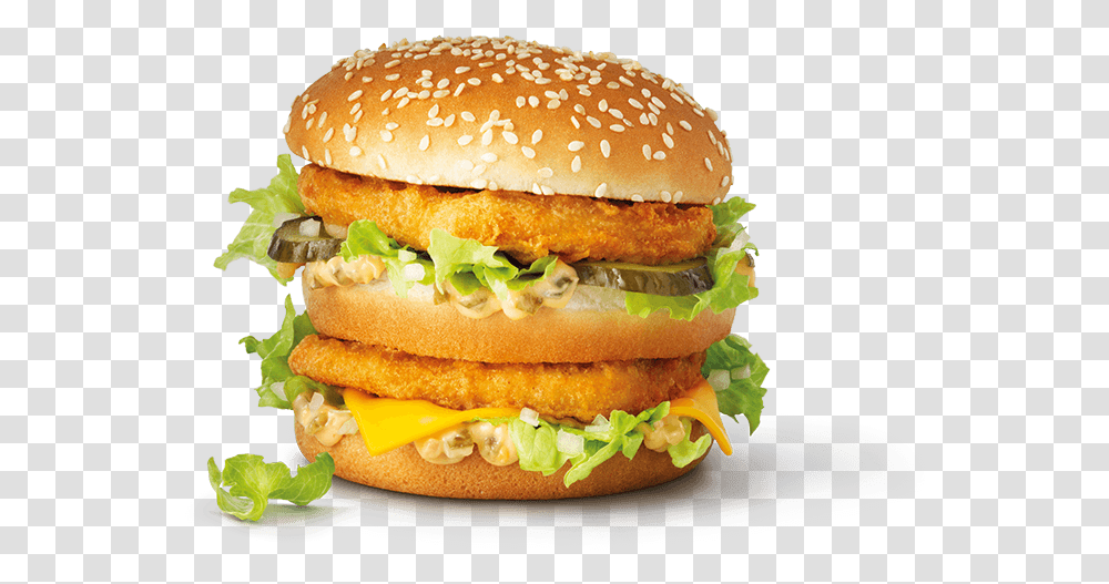 Mcdonalds Food Chicken Burger Transparent Png