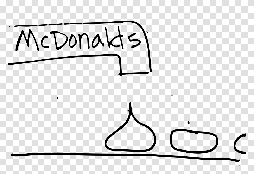 Mcdonalds Food Clip Arts Line Art, Gray, World Of Warcraft Transparent Png