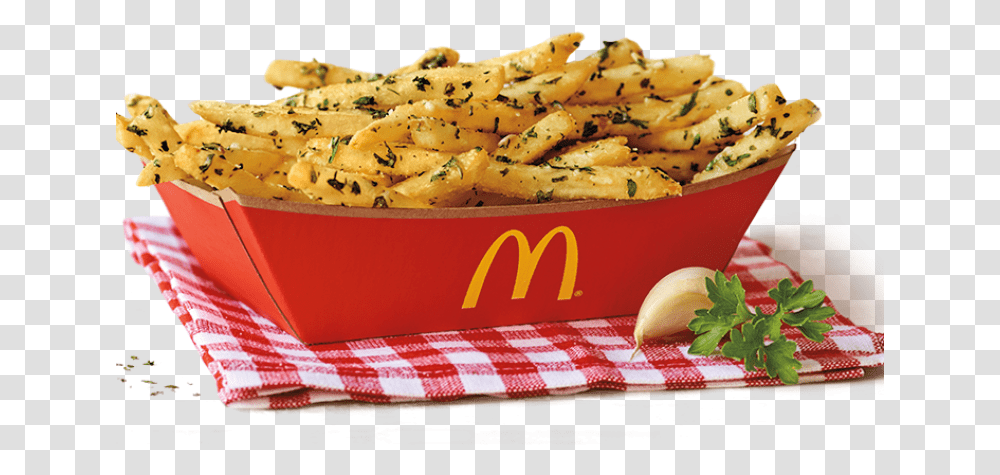 Mcdonalds Fries Clipart Herb And Garlic Seasoned Fries Mcdonalds, Food, Sesame, Seasoning Transparent Png