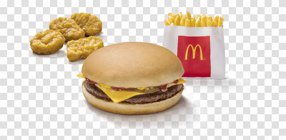 Mcdonalds Happy Meal Burger, Food, Fries Transparent Png