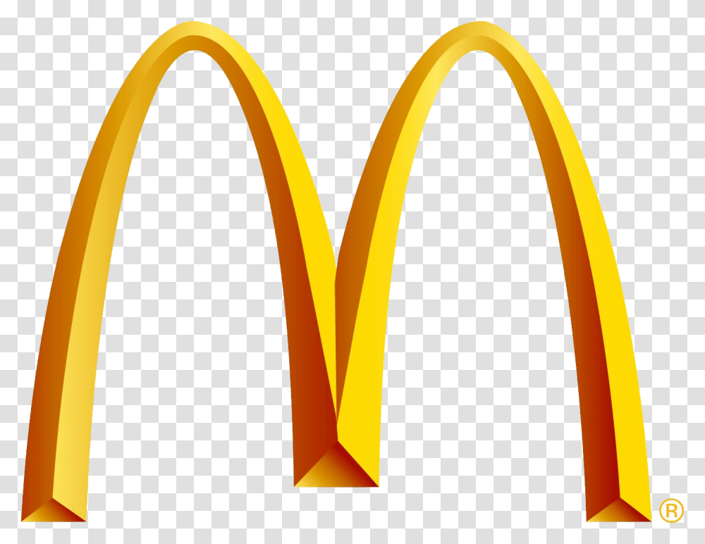 Mcdonalds Logo Images Free Download, Trademark, Badge Transparent Png