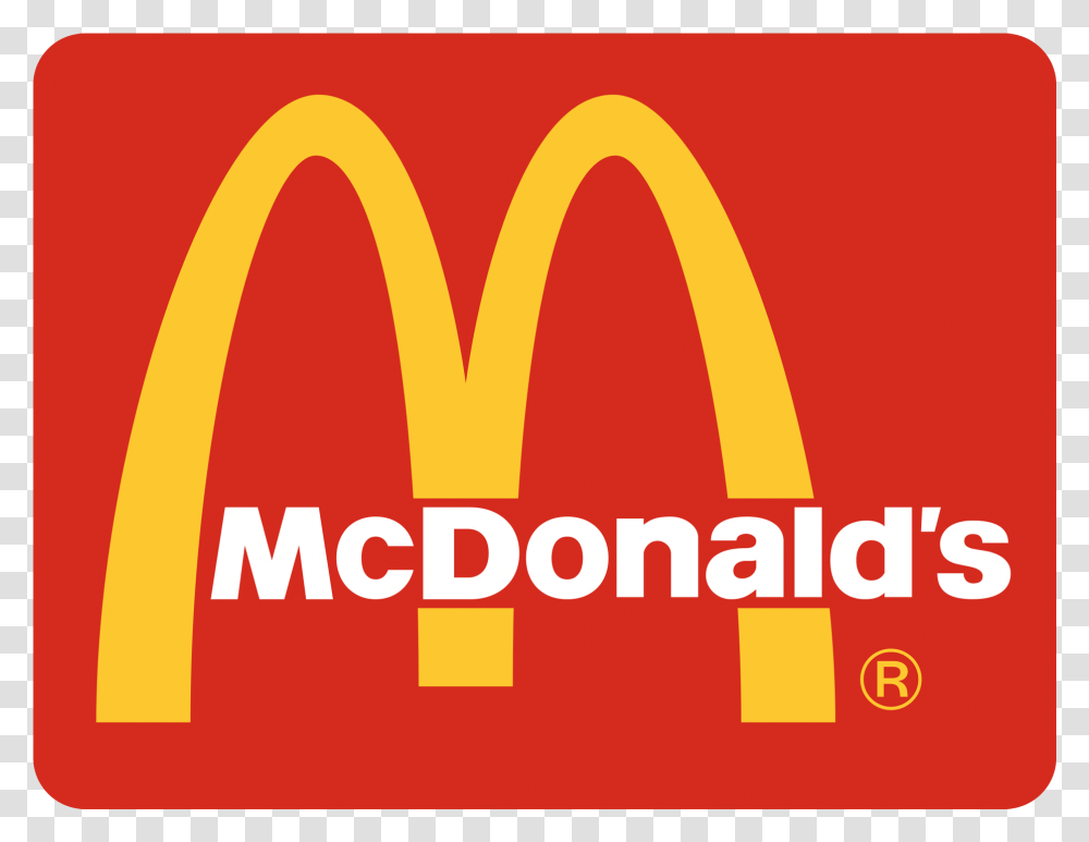 Mcdonalds Logo Old Mcdonalds Logo, Trademark, First Aid, Badge Transparent Png