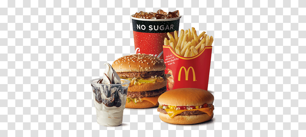 Mcdonalds Medium Big Mac, Burger, Food, Fries Transparent Png