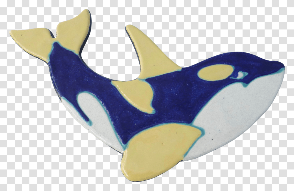Mcentury Hawaiian Orca Pottery Plaque On Chairish Killer Whale, Animal, Sea Life, Star Symbol, Mammal Transparent Png