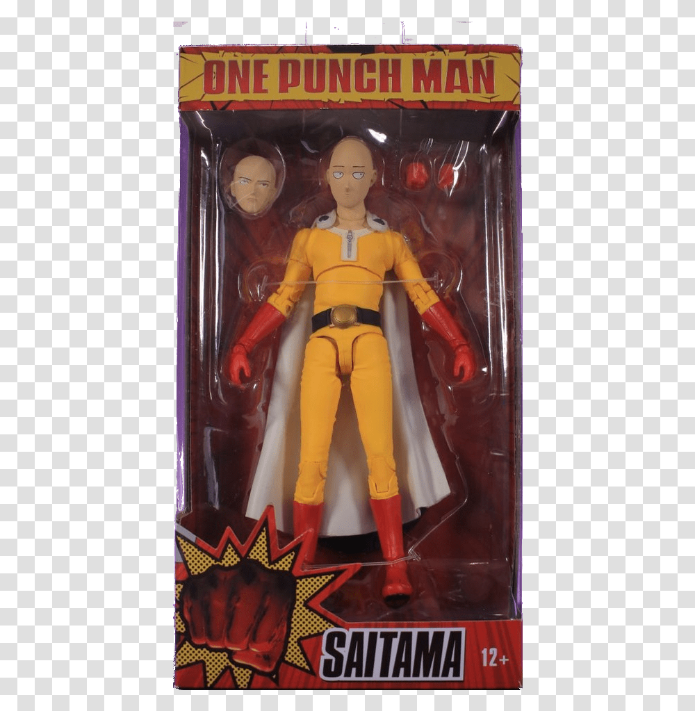 Mcfarlane One Punch Man, Figurine, Poster, Advertisement, Toy Transparent Png