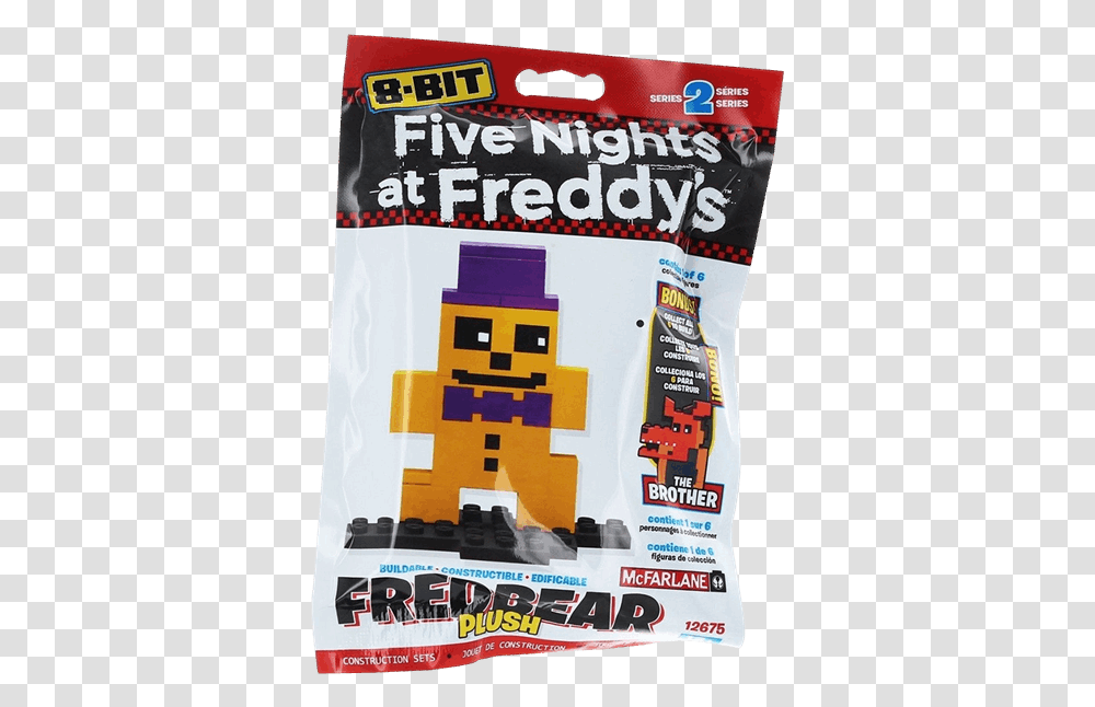 Mcfarlane Toys 4 Five Nights At Freddy's 8 Bit, Poster, Advertisement, Pac Man Transparent Png