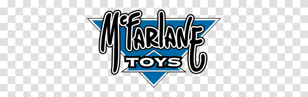 Mcfarlane Toys And Epic Games Partner Mcfarlane Toys Logo, Text, Clothing, Outdoors, Food Transparent Png