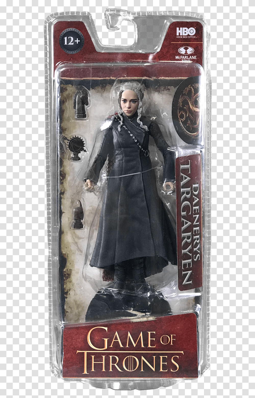 Mcfarlane Toys Game Of Thrones Daenerys Action Figure, Coat, Poster, Advertisement Transparent Png