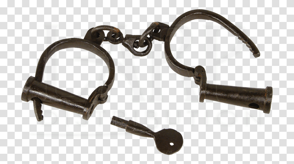 Mci 2232 At Wholesale Larp Weapons Clothing Armor Old Handcuffs, Bronze, Word, Screen Transparent Png
