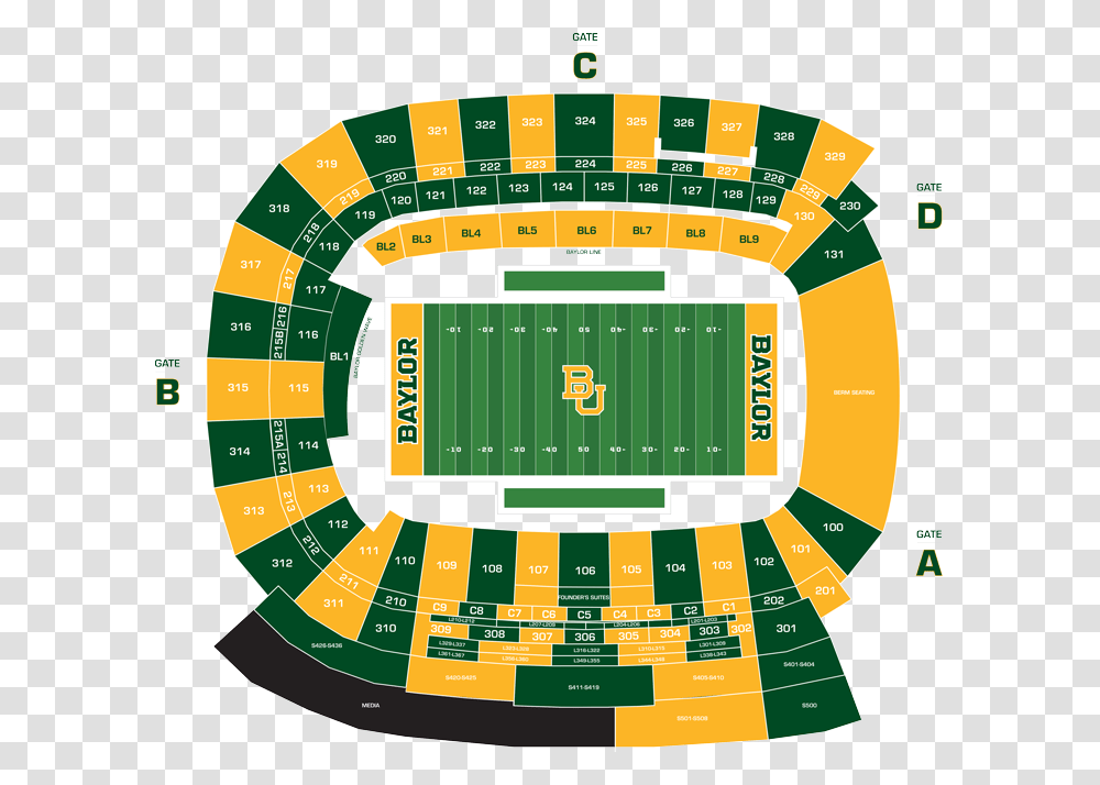 Mclane Stadium Student Section, Field, Scoreboard, Building, Game Transparent Png