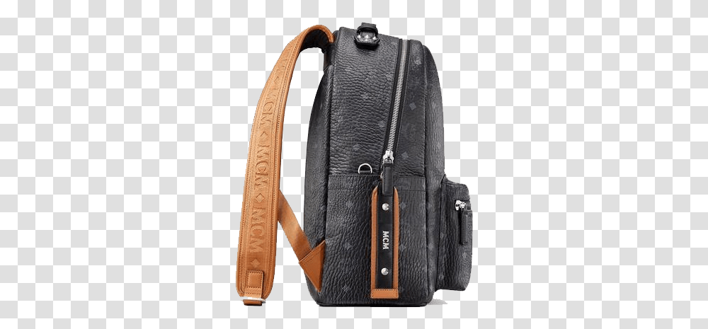 Mcm Stark Backpack In Visetos Black Messenger Bag, Quiver, Handbag, Accessories, Accessory Transparent Png
