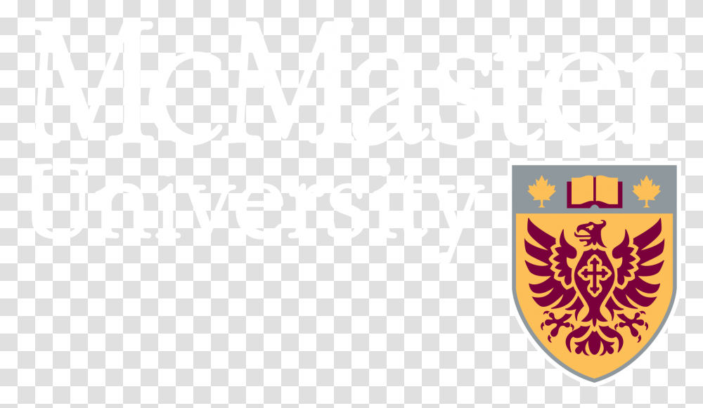 Mcmaster And Columbia Have Enjoyed An Excellent Relationship Degroote Mcmaster University Logo, Label, Alphabet Transparent Png
