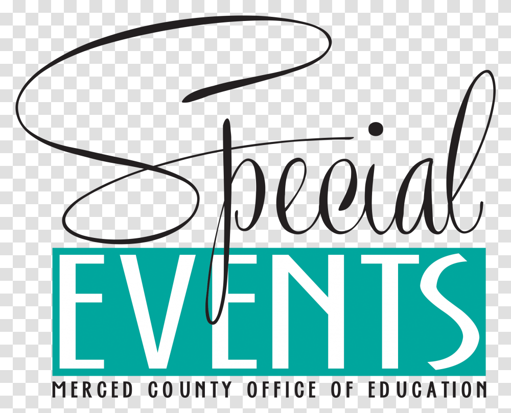 Mcoe Special Events Logo Calligraphy, Word, Alphabet, Handwriting Transparent Png