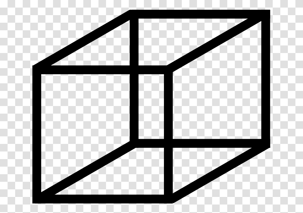 Mcol Necker Cube, Education, Gray, World Of Warcraft Transparent Png
