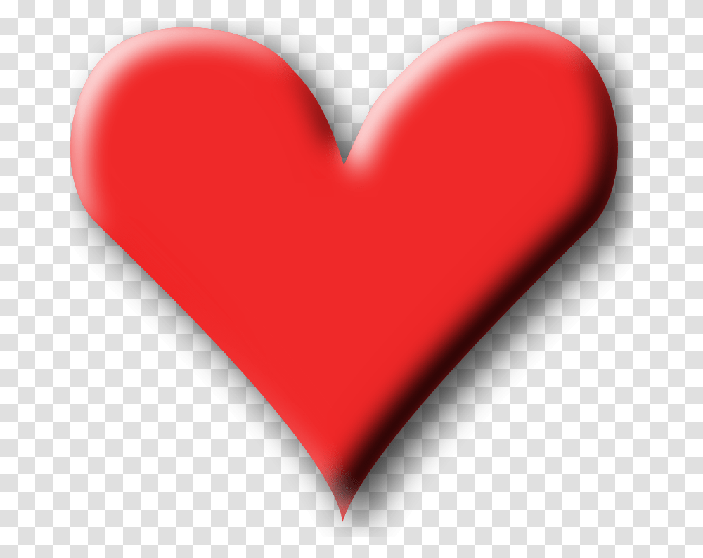 McPower Heart With Shadow, Emotion, Balloon, Cushion Transparent Png