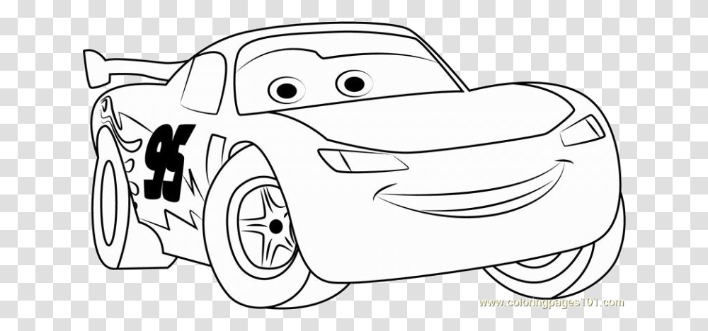 Mcqueen Cars Coloring Pages, Drawing, Hat Transparent Png