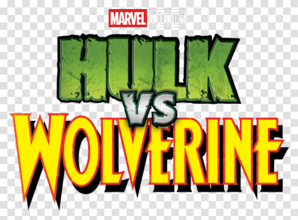Mcu Hulk Wolverine Vs Logo Sticker By Dylan Hulk Vs Thor, Alphabet, Text, Word, Light Transparent Png