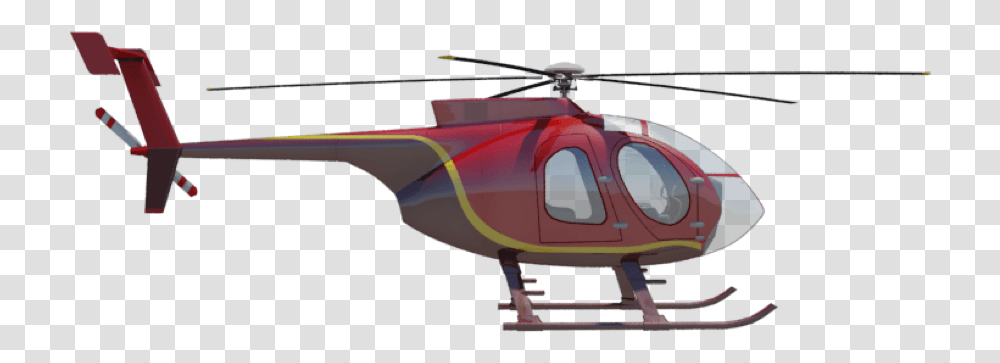 Md 530 Helicopter, Aircraft, Vehicle, Transportation, Gun Transparent Png