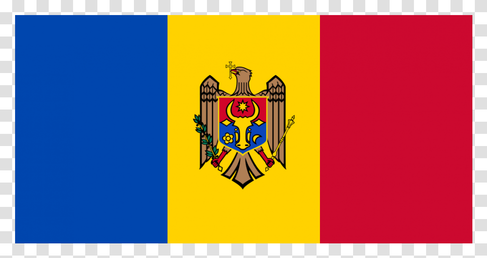 Md Moldova Flag Icon Moldova Flag Small, Emblem, Armor, Logo Transparent Png