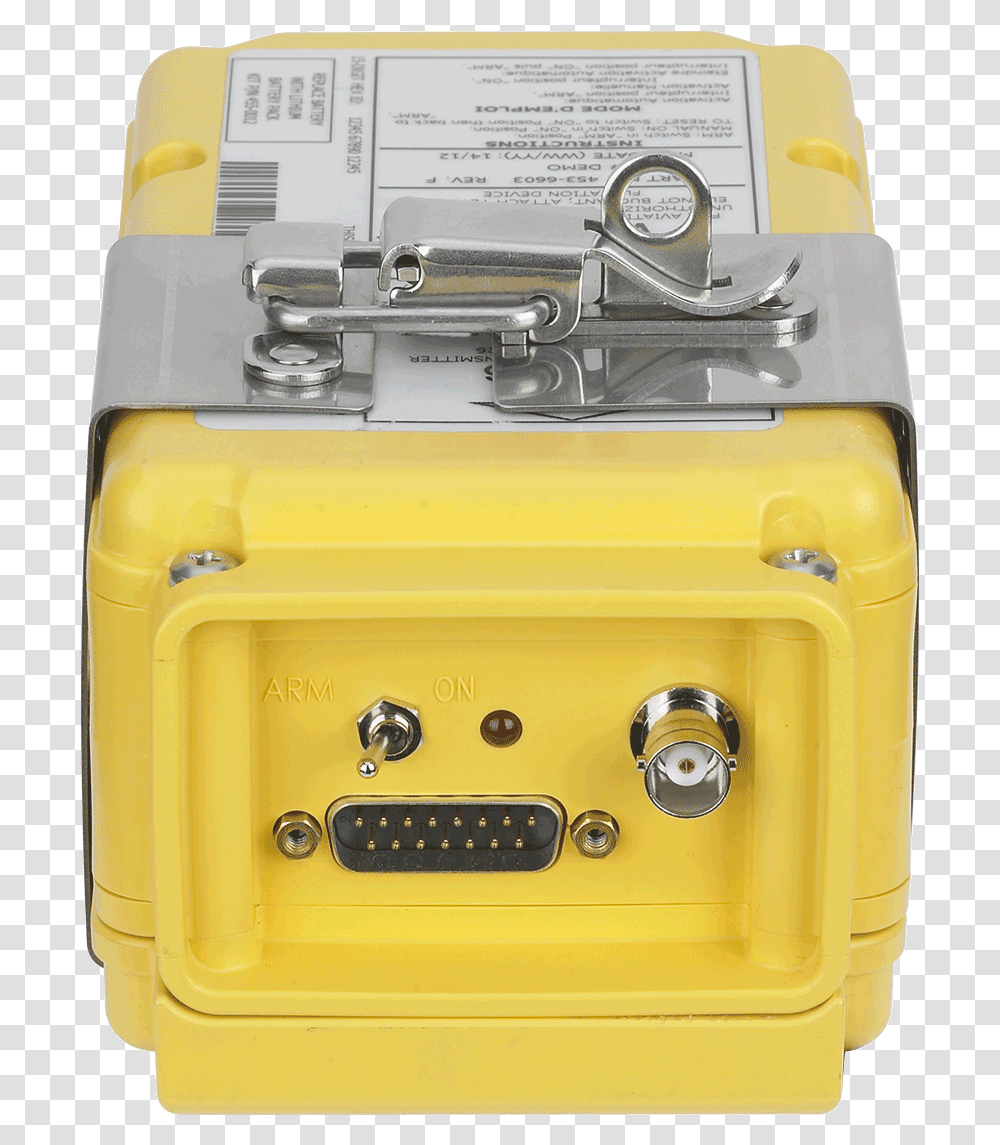 Me 406 Elt Front Top View Machine, Motor, Camera, Electronics, Electrical Device Transparent Png