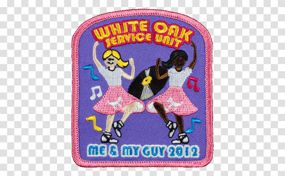 Me And My Guy Girl Scout Patch Turn, Applique, Person, Human, Logo Transparent Png