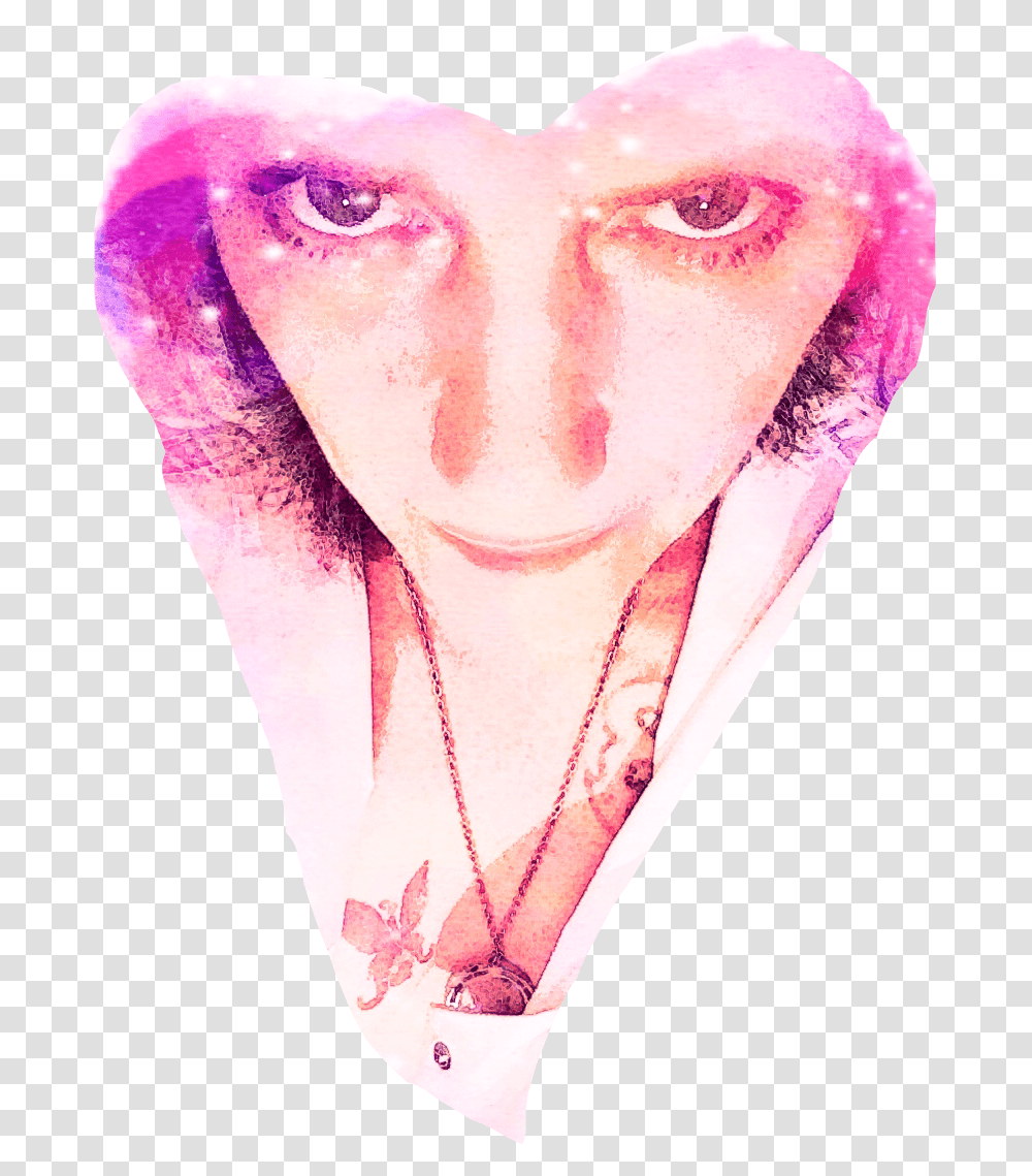 Me Beautiful Eyes Sexy Lovepink Heart Freetoedit Illustration, Skin, Face, Person, Necklace Transparent Png