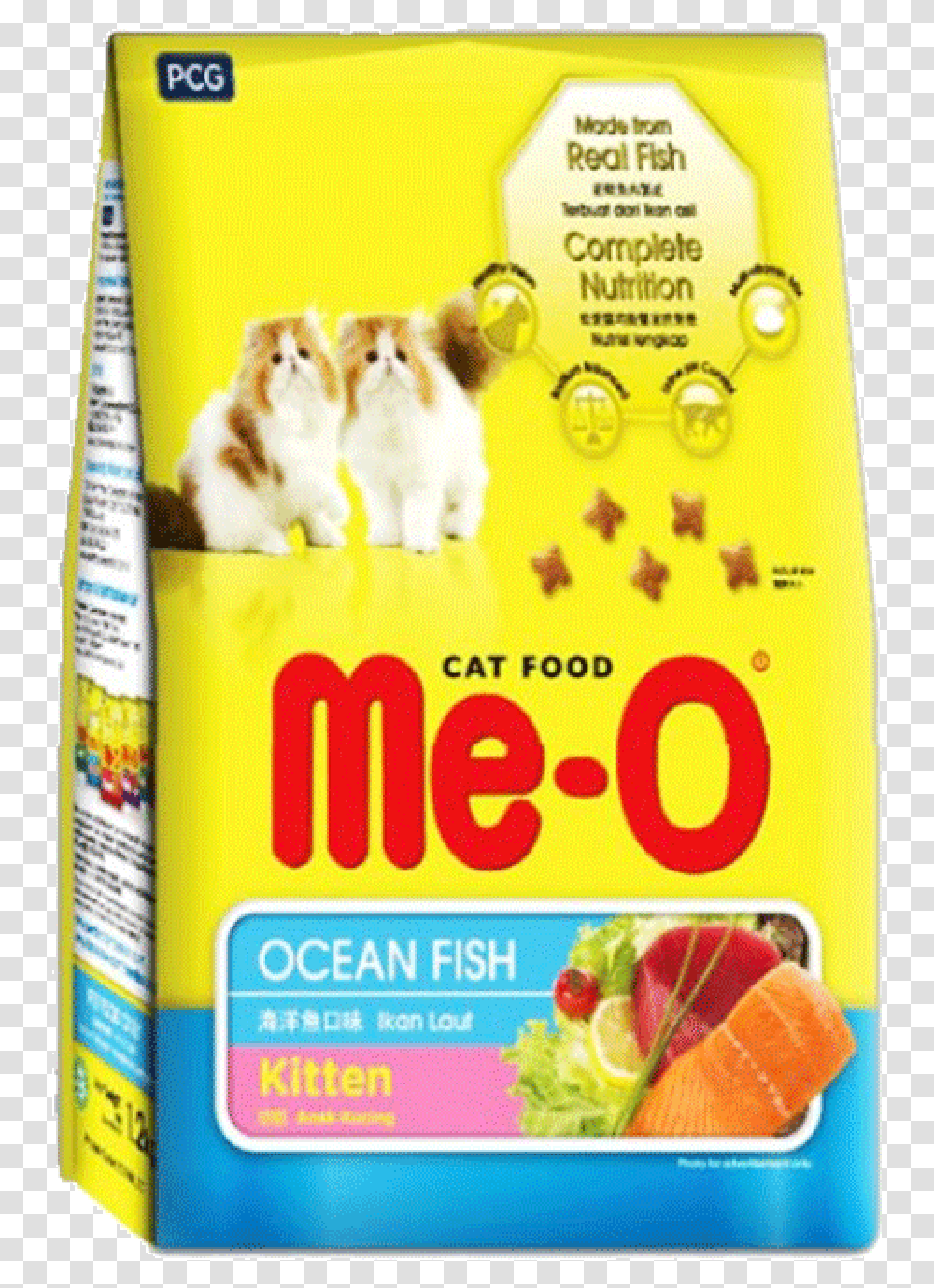 Me O Cat Food Ocean Fish 400 Gm Me O Dry Food, Dog, Plant, Produce, Grapefruit Transparent Png