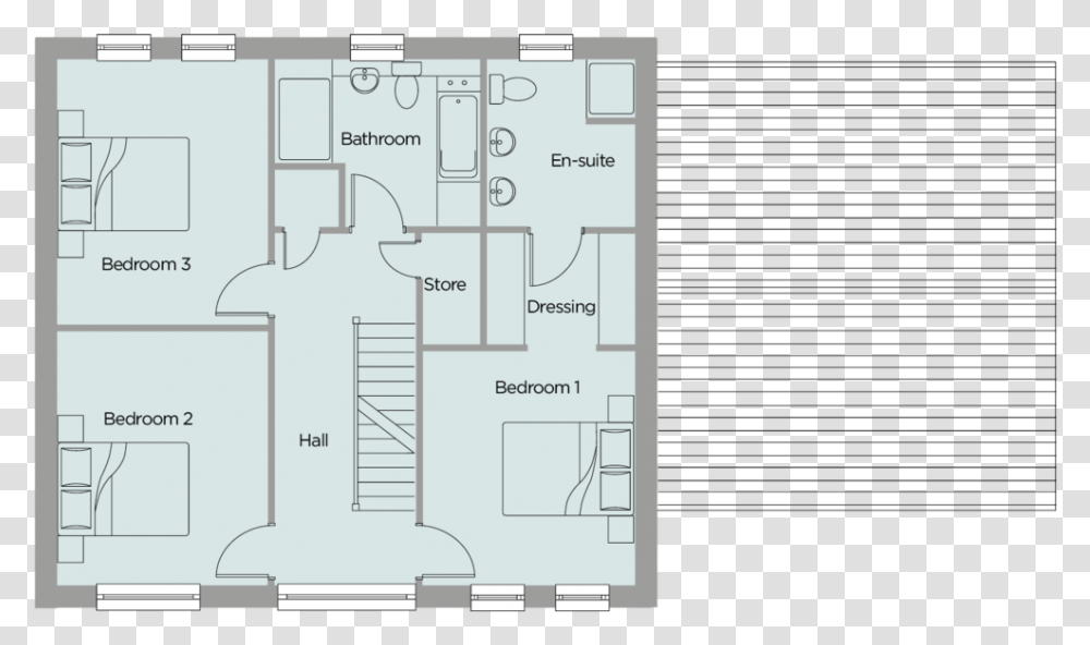 Meadow View Floorplans The Sycamore Floor Plan, Diagram, Plot Transparent Png