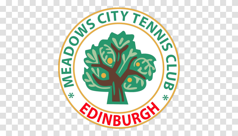 Meadows City Tennis Club Emblem, Logo, Symbol, Trademark, Plant Transparent Png