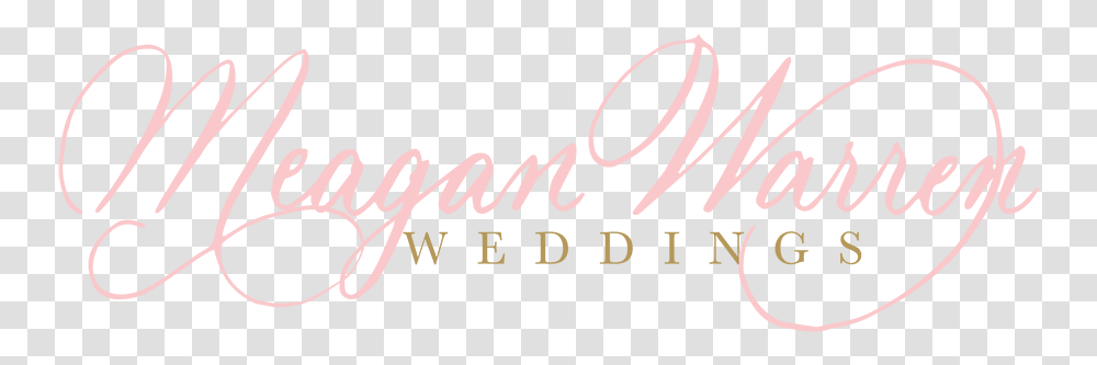 Meagan Warren Weddings Logo Calligraphy, Alphabet, Handwriting, Label Transparent Png