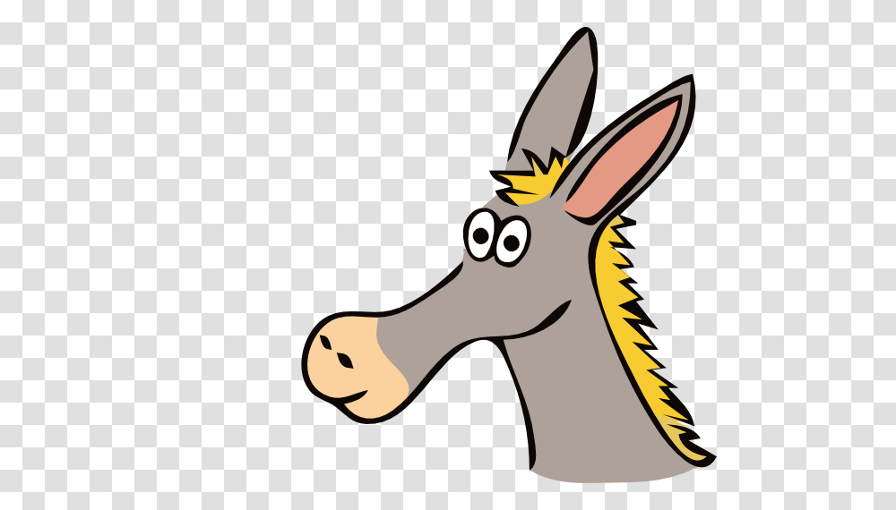 Mean Donkey Clip Art, Mammal, Animal, Wildlife, Hammer Transparent Png