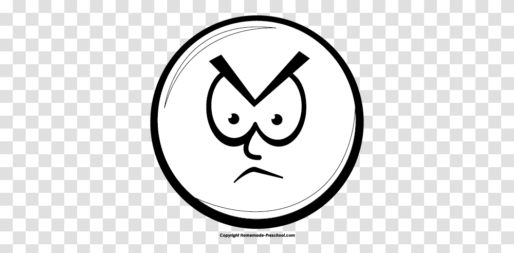 Mean Face Clip Art, Stencil, Label Transparent Png