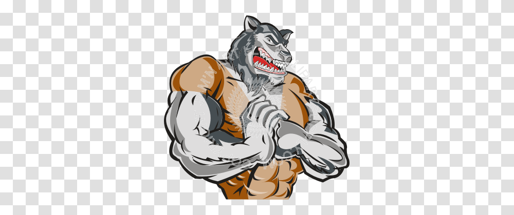 Mean Husky With Fist In Hand, Helmet, Apparel, Animal Transparent Png