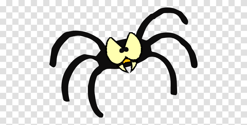 Mean Spider Clip Art, Animal, Bird, Wasp, Bee Transparent Png
