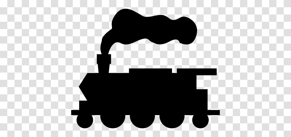Meanicons Steam Train Transportation Icon, Gray, World Of Warcraft Transparent Png