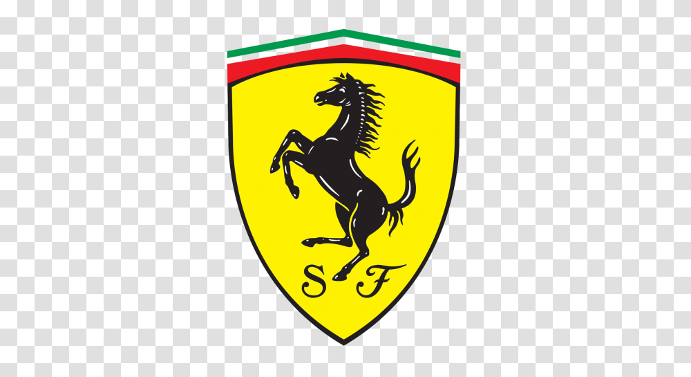 Meaning Ferrari Logo And Symbol Logo Ferrari, Armor, Emblem, Trademark, Shield Transparent Png