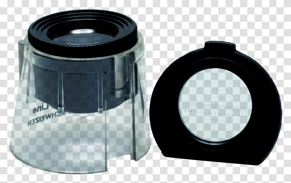 Measure Magnifying Glass, Wristwatch, Drum, Electronics, Trash Can Transparent Png