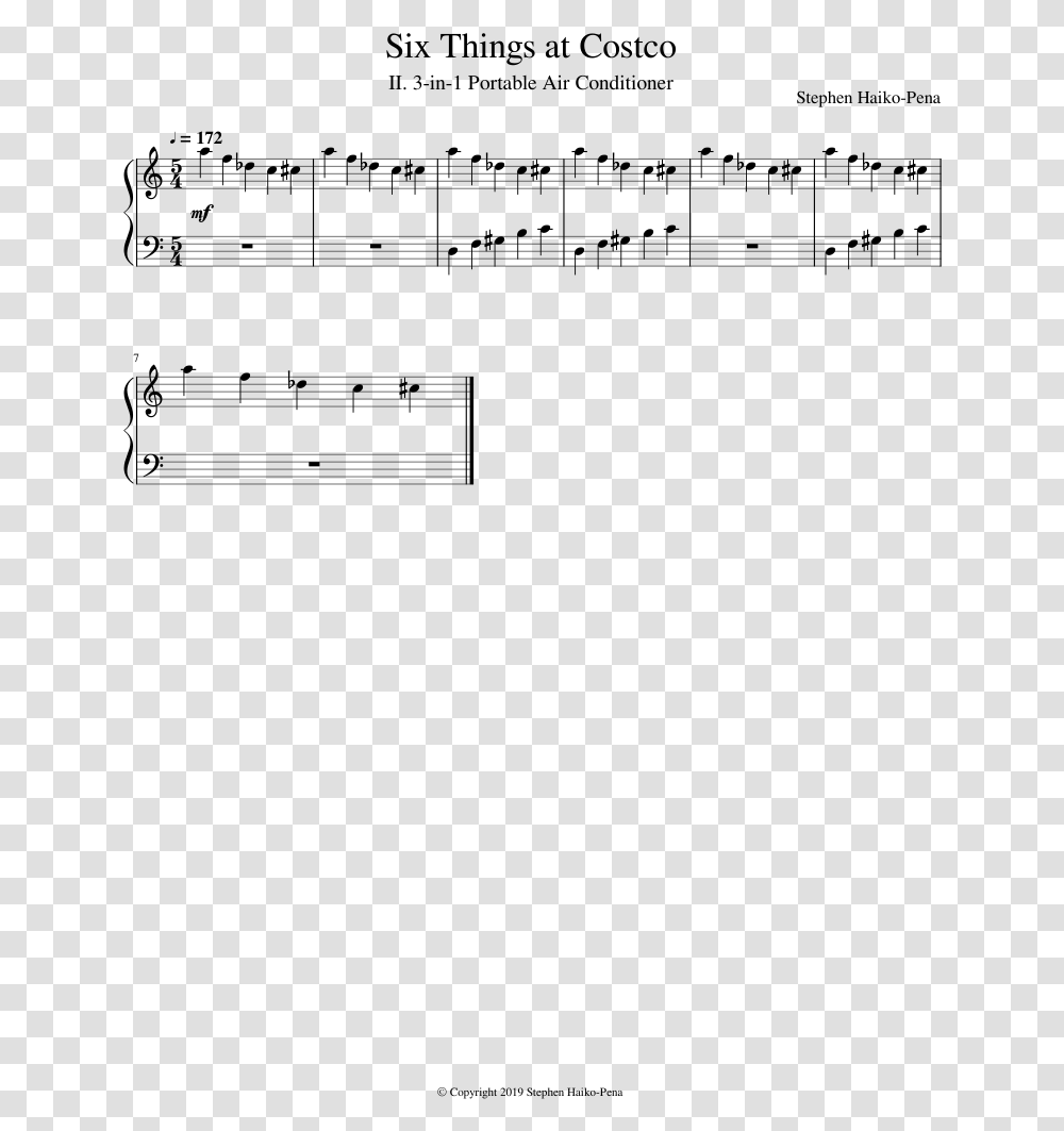 Measure Music On Piano, Gray, World Of Warcraft Transparent Png