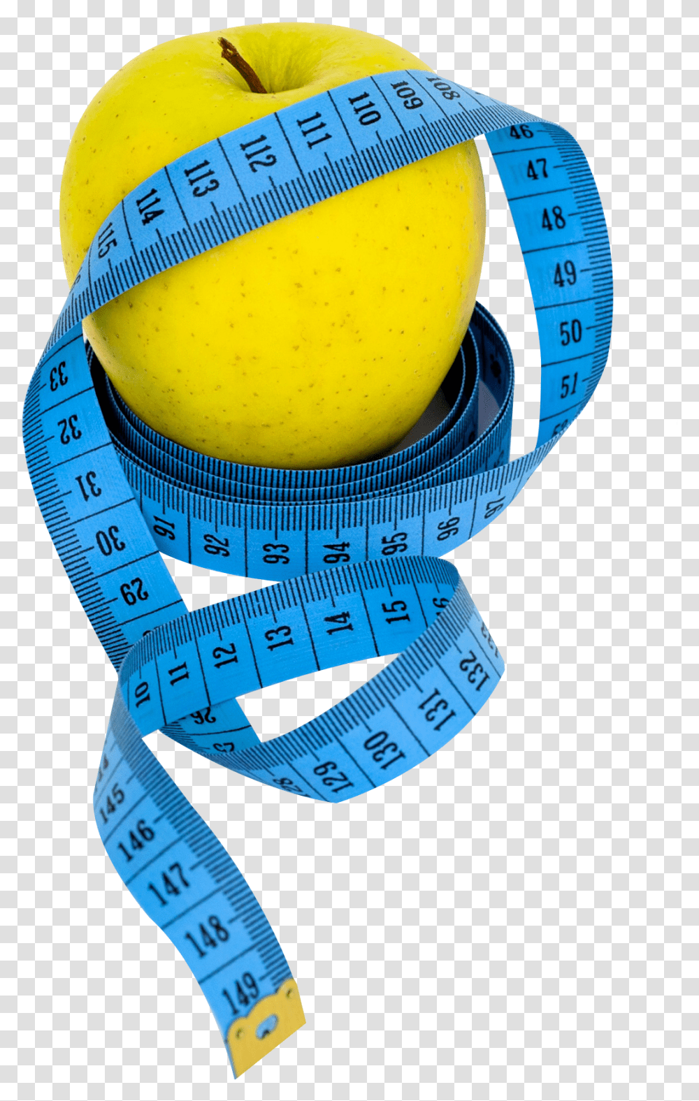 Measure Tape Measurement Tape With Apple, Plot, Diagram, Clothing, Apparel Transparent Png
