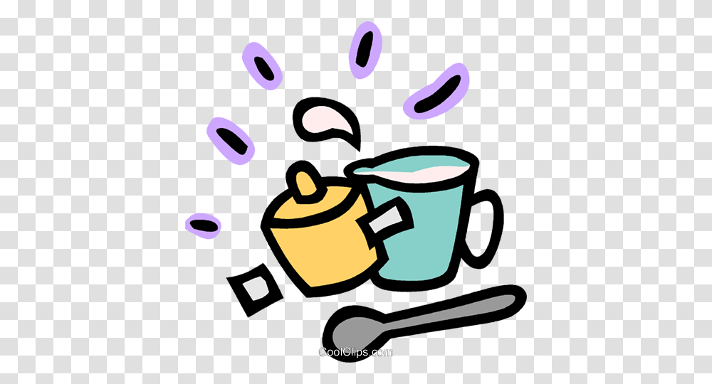 Measuring Cup With Pot And Spoon Royalty Free Vector Clip Art, Coffee Cup, Dynamite, Bomb, Weapon Transparent Png