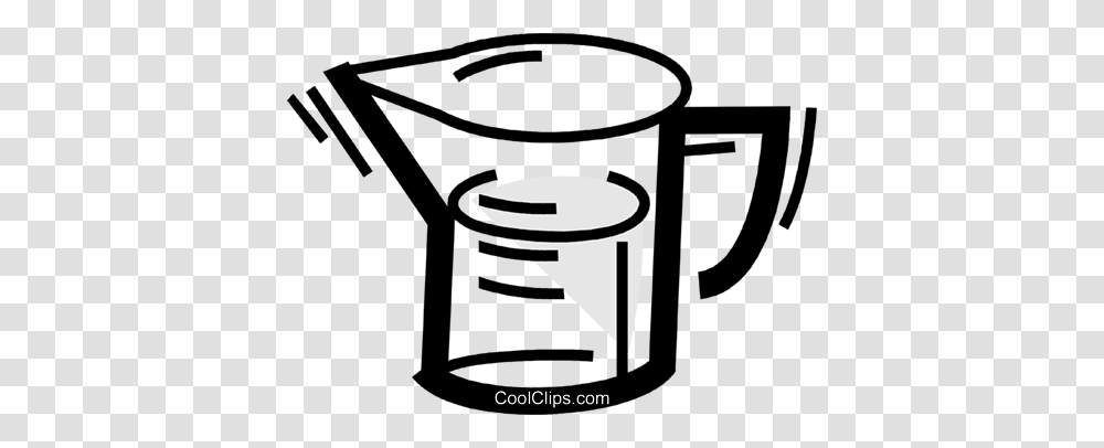 Measuring Cups Royalty Free Vector Clip Art Illustration, Coffee Cup Transparent Png