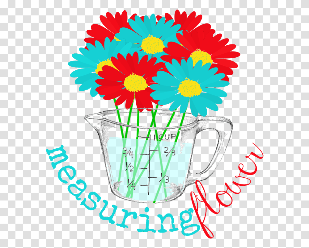 Measuring Flower Rb Logo • Tj's Taste Bouquet, Graphics, Art, Cup, Floral Design Transparent Png