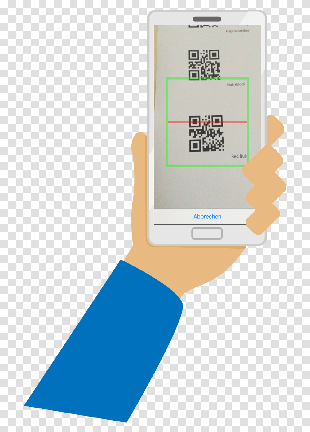 Measuring Instrument, QR Code, Mobile Phone, Electronics, Cell Phone Transparent Png