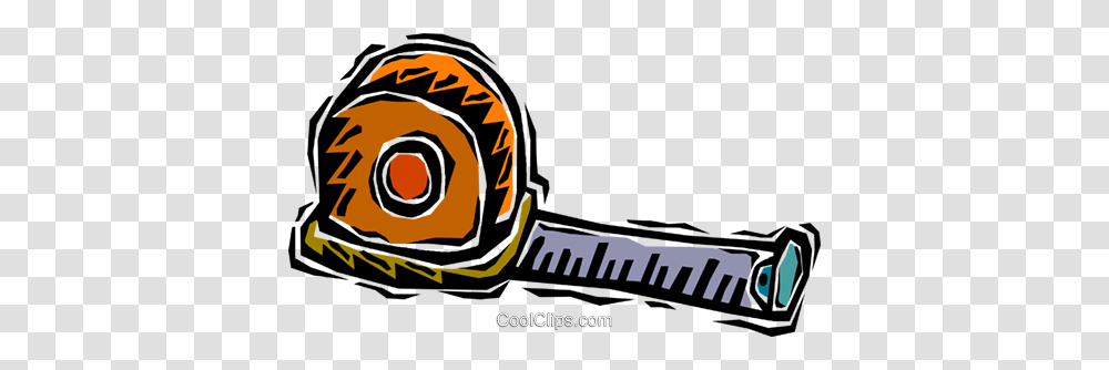 Measuring Tape Royalty Free Vector Clip Art Illustration, Tool, Chain Saw, Poster, Advertisement Transparent Png