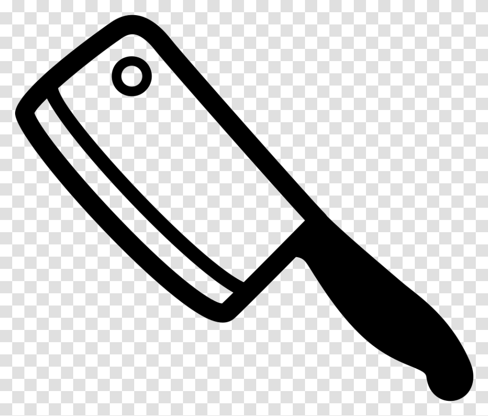 Meat Cleaver Comments Chopping Knife Icon, Cutlery, Electronics, Tool, Shovel Transparent Png