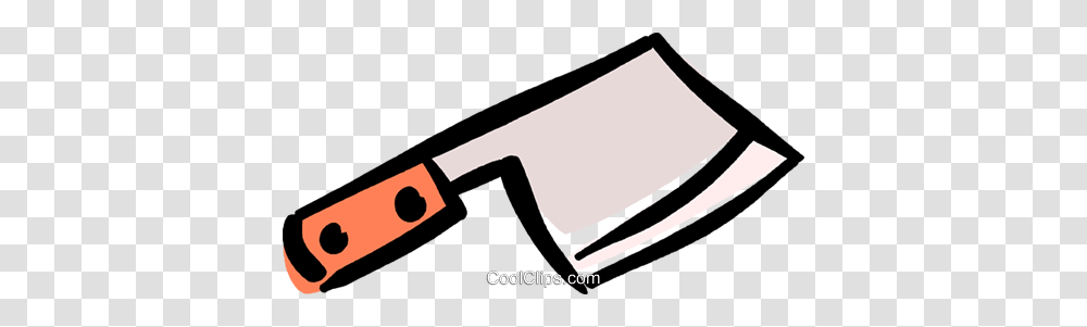 Meat Cleaver Royalty Free Vector Clip Art Illustration, Tool, Screen, Electronics Transparent Png