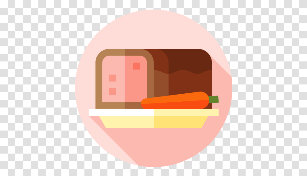 Meat Pie Icon Fast Food, Plant, Sweets, Confectionery, Text Transparent Png