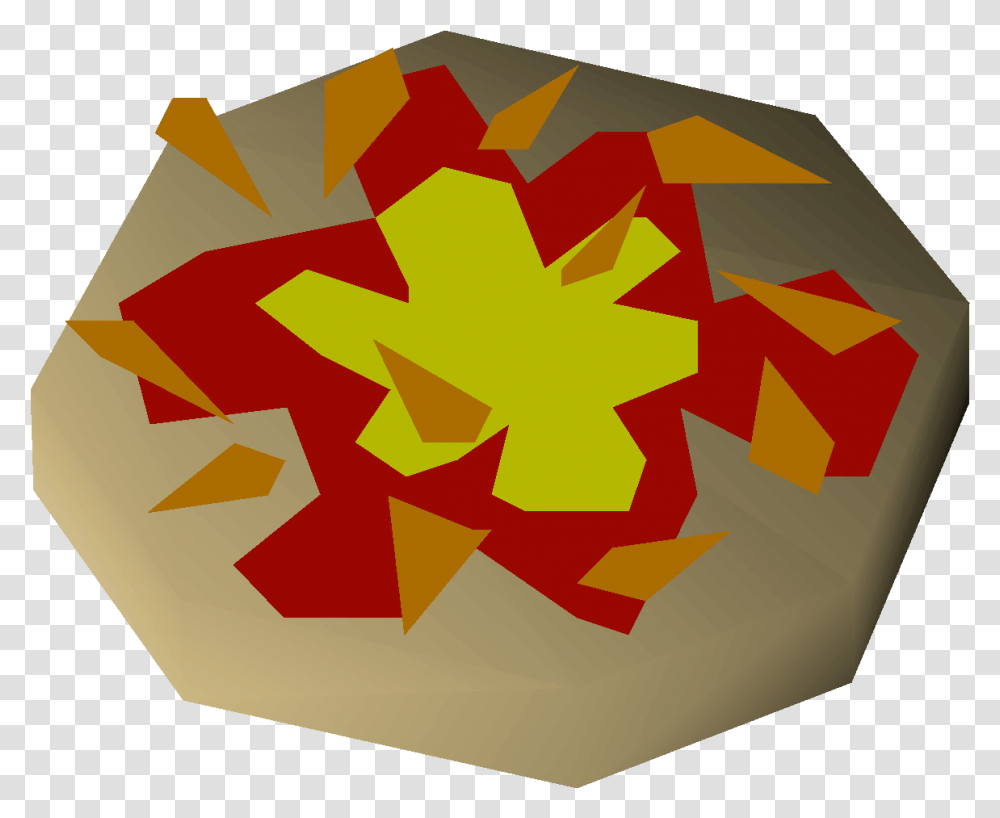 Meat Pizza Pineapple Pizza Osrs, Art, Paper, Origami, Star Symbol Transparent Png
